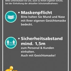 Coronoa Schutzmaßnahmen bei Steps